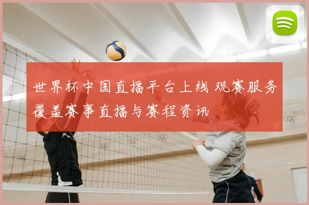 世界杯中国直播平台上线 观赛服务覆盖赛事直播与赛程资讯